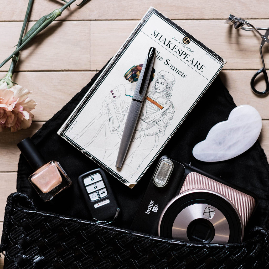 Cross ATX Refillable Ballpoint Pen, Medium Ballpen, Includes Premium Gift Box - Brushed Chrome