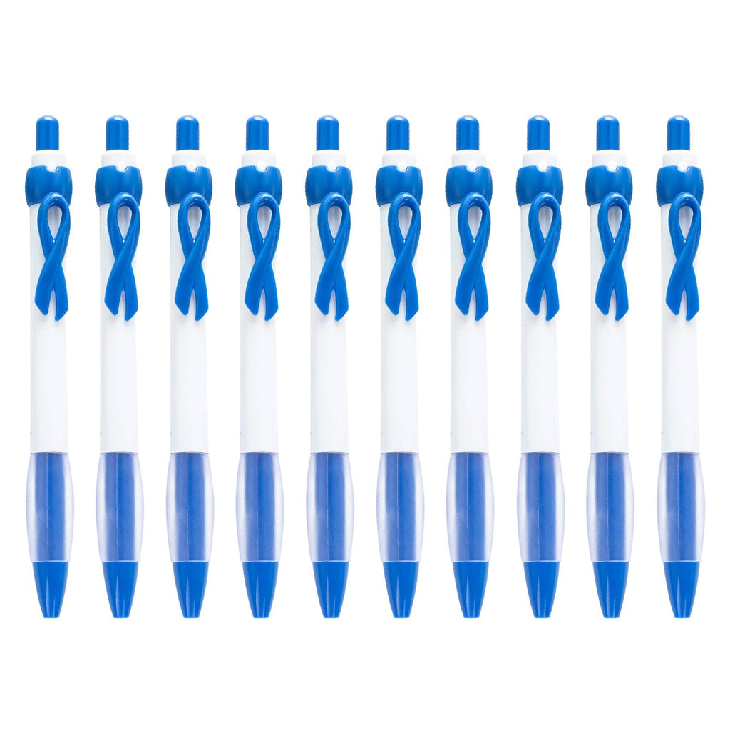 Awareness Mini Pens (10-Pack) - Custom Engraved Promotional Pens for Events, Conferences & Health Campaigns (Compact & Portable) | Ballpoint Pens, Cxui Pens Bulk Pink