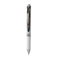 Energel Rtx Gel Pen, Retractable, Fine 0.5 Mm Needle Tip, Black Ink, White/black Barrel | Bundle of 2 Each